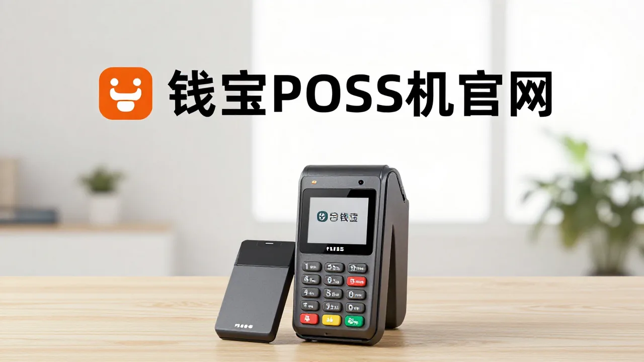 钱宝POS机官网 首页主视觉